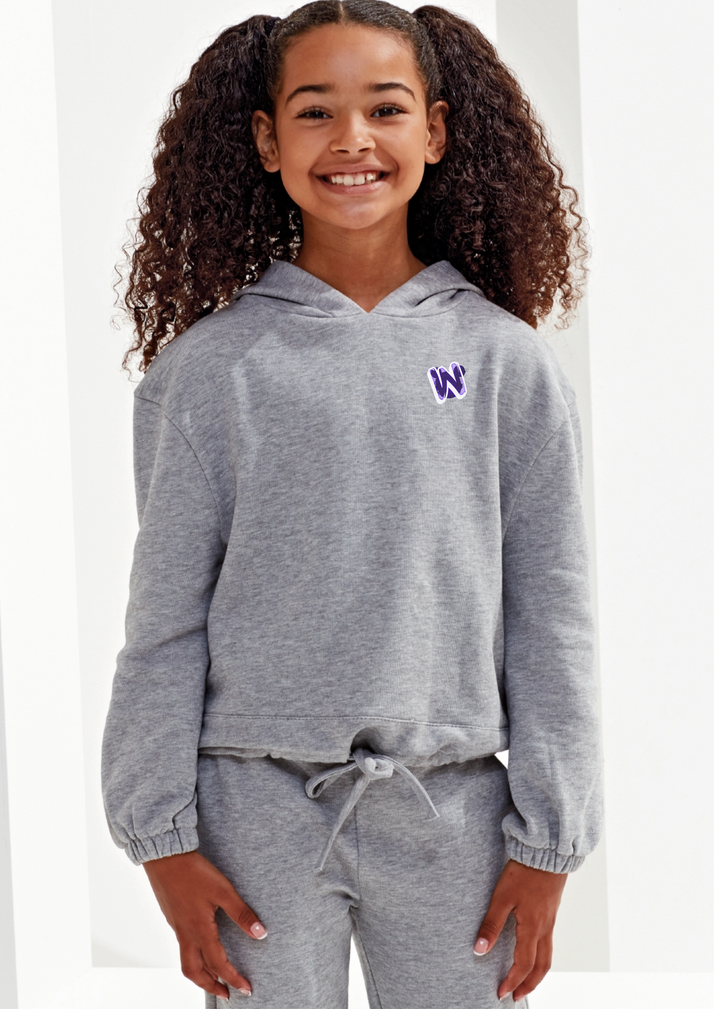 Wicked Mouse Clothing - Children Cropped Oversize Hoodie