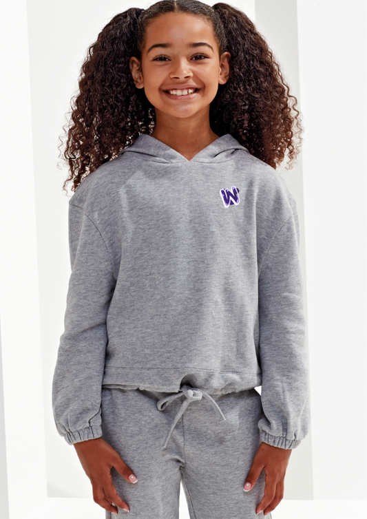 Wicked Mouse Clothing - Children Cropped Oversize Hoodie